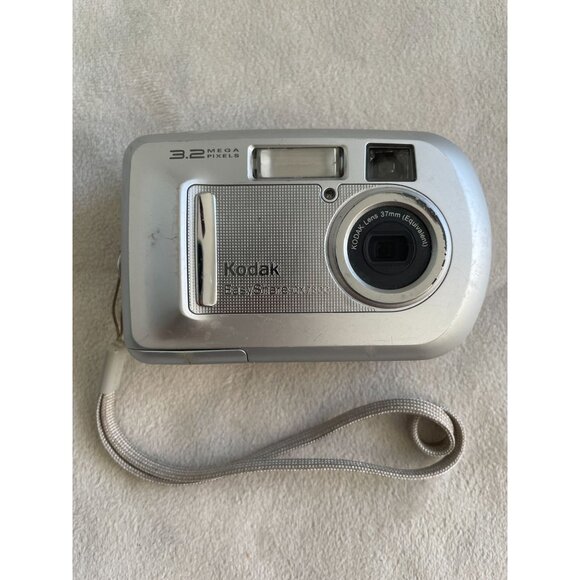 Kodak EasyShare CX7300 3.2 MP Digital Camera With Strap - Silver - Picture 1 of 5